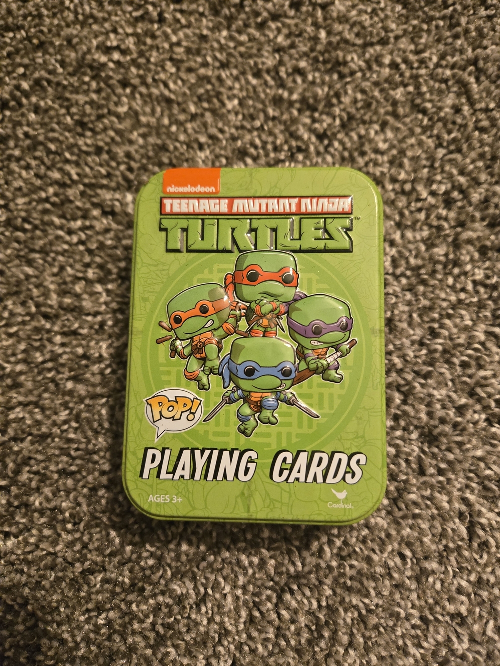 Teenage Mutant Ninja Turtles Green Pop! Playing Card Game
